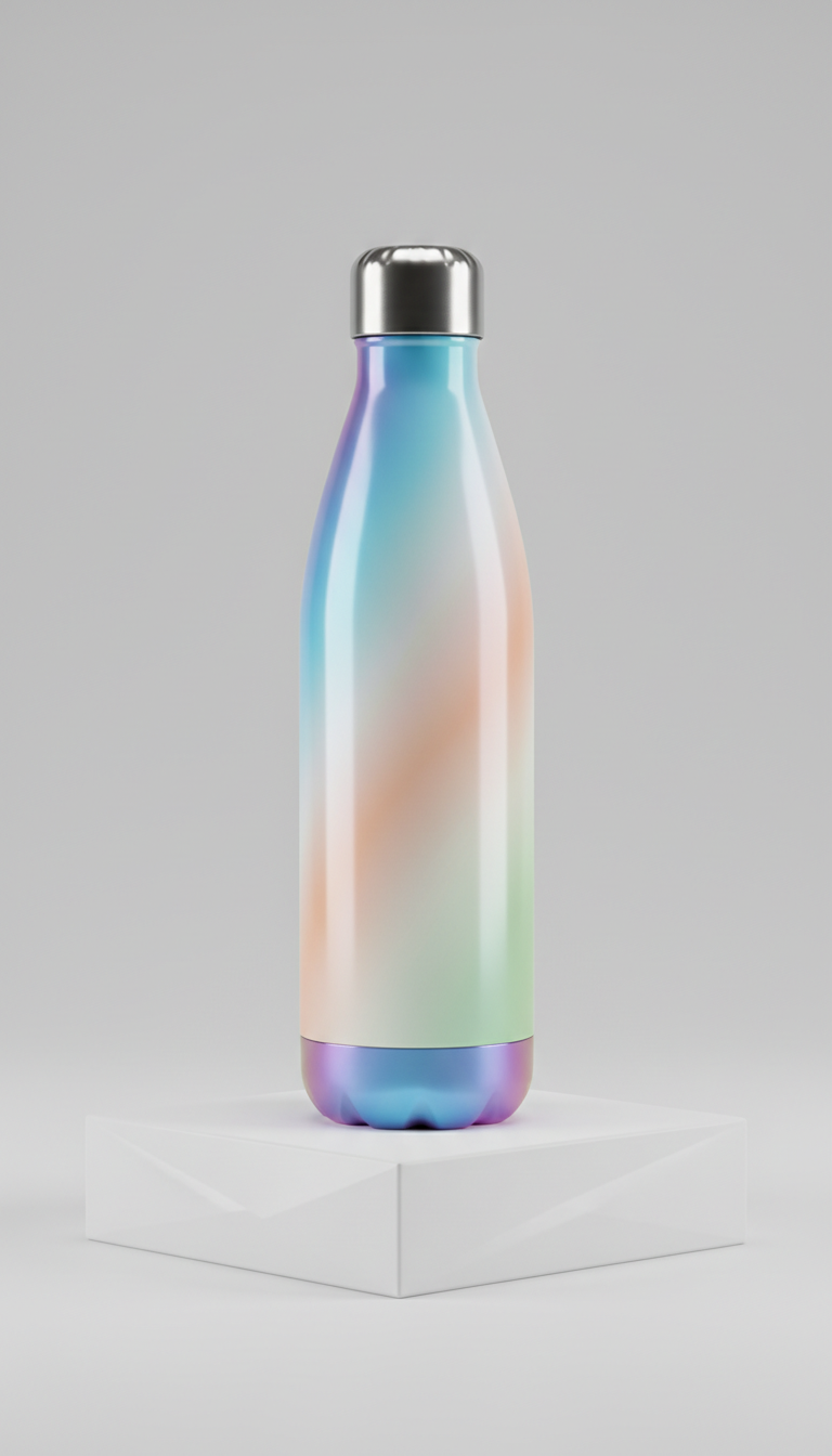 Iridescent Stainless Steel Water Bottle
